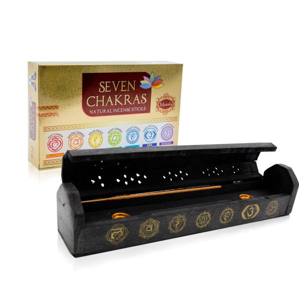 7 Chakras Set: Incense Box