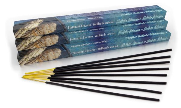 White Sage Incense Sticks Set of 10