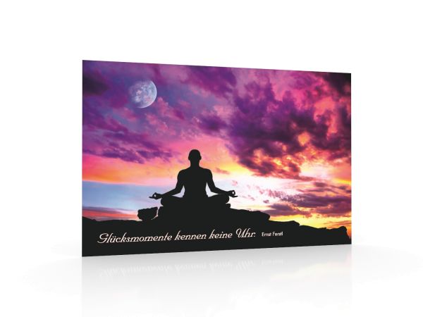 Inspiration card "Meditation