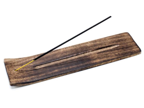 Incense holder large wood